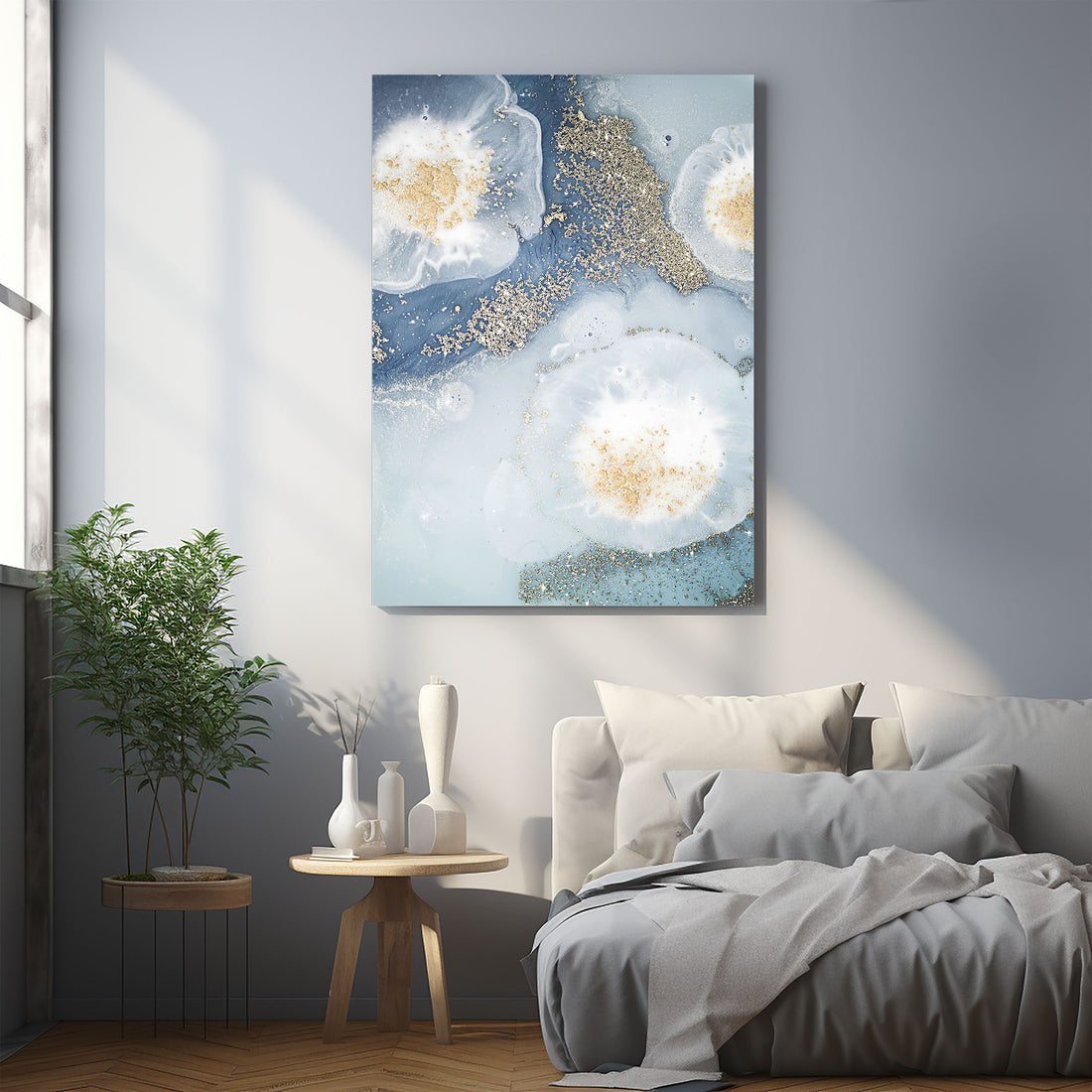 The Blue Style B - Canvas Print