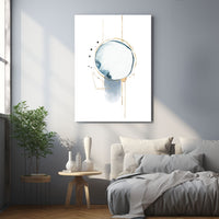 The Blue Style C - Canvas Print