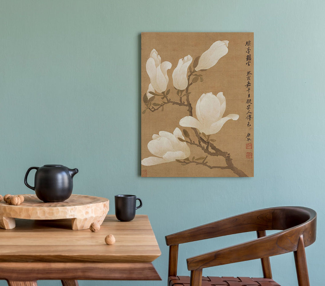 Yulan Magnolia - Canvas Print