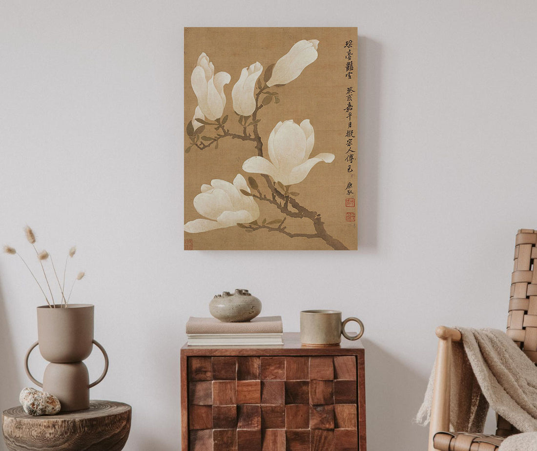 Yulan Magnolia - Canvas Print