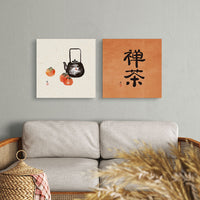 Zen Tea Style A - Canvas Print