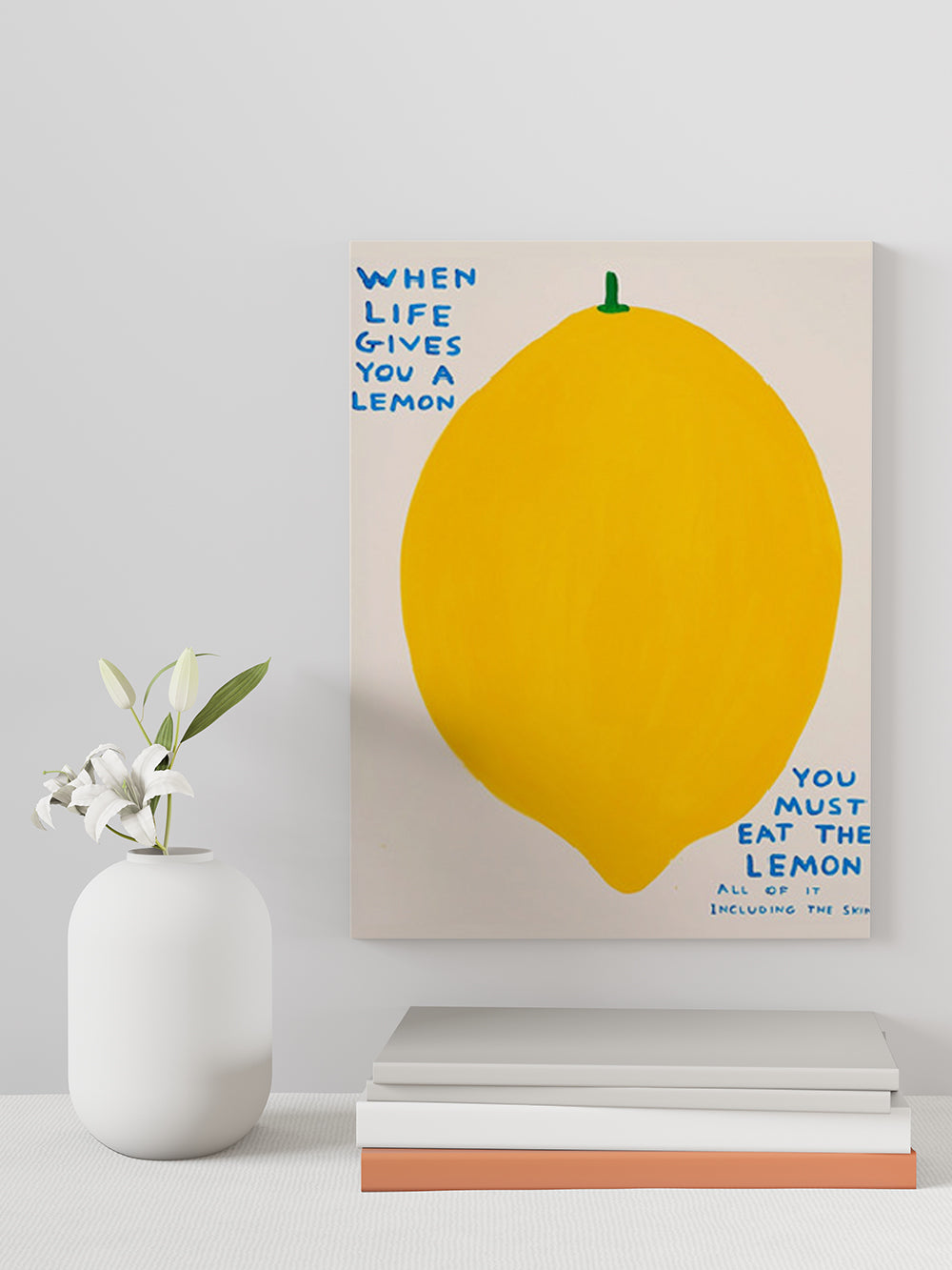 When Life Gives You a Lemon - Canvas Print