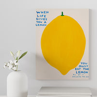 When Life Gives You a Lemon - Canvas Print
