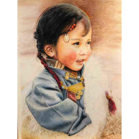 Tibetan Girl Original artwork