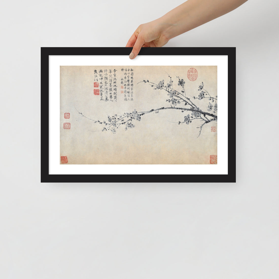 Plum Blossom Painting - by Mian Wang