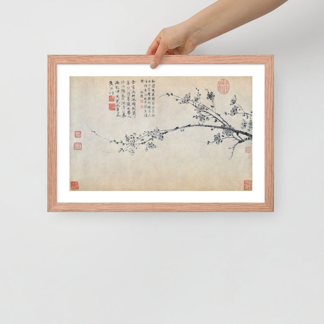 Plum Blossom Painting - by Mian Wang