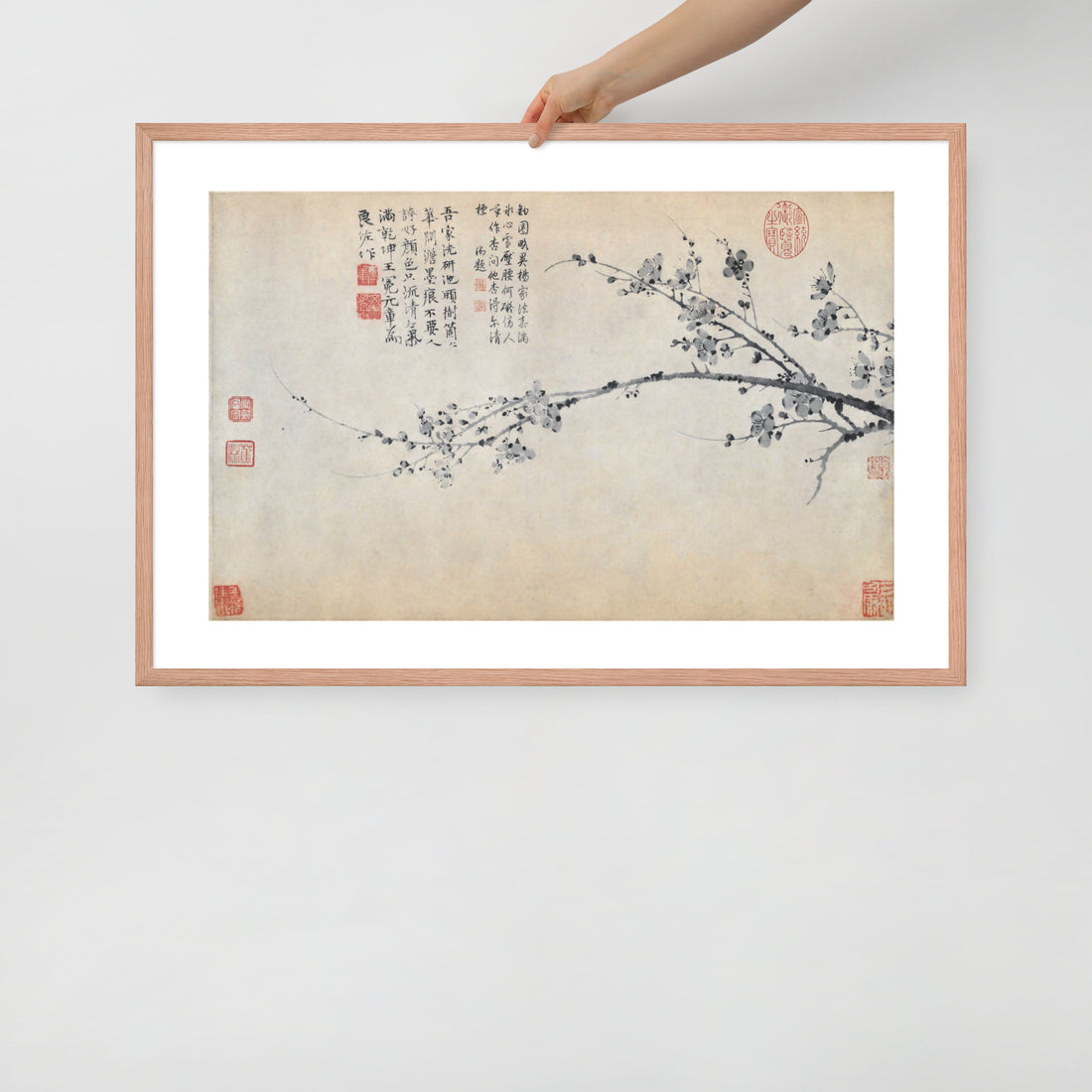 Plum Blossom Painting - by Mian Wang