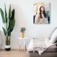 Figure pencil drawing wall decor