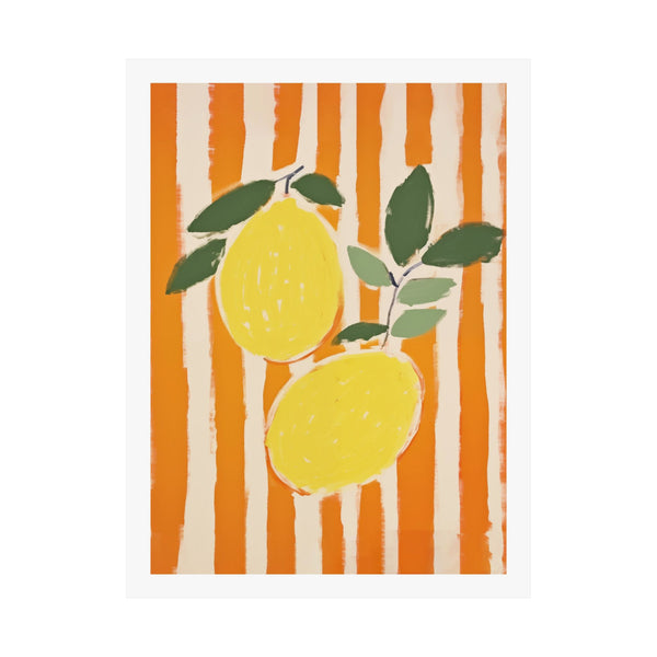 Two Lemons - Poster – yipaintings
