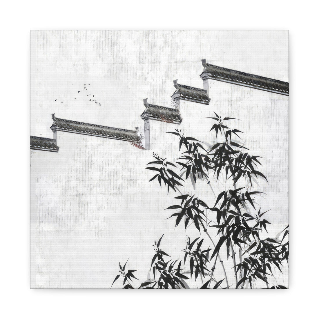 Hui Style Dwellings - Canvas Print