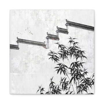 Hui Style Dwellings - Canvas Print