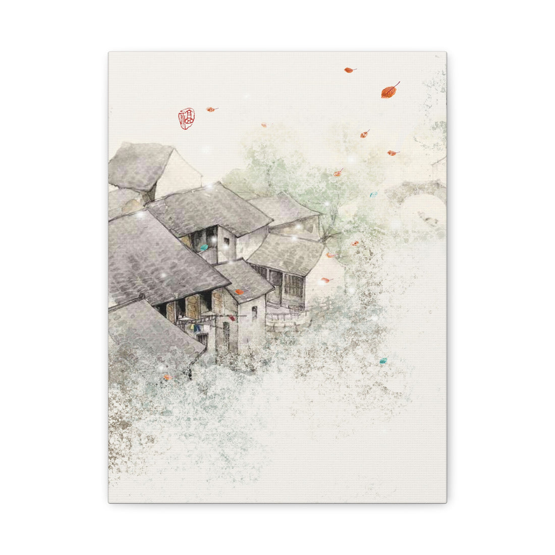Jiang Nan in the Dream Style A - Canvas Print