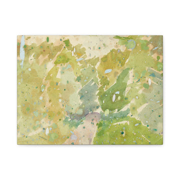Edvard Weie - Color Study for Road through the Forest Plakat - Canvas Print