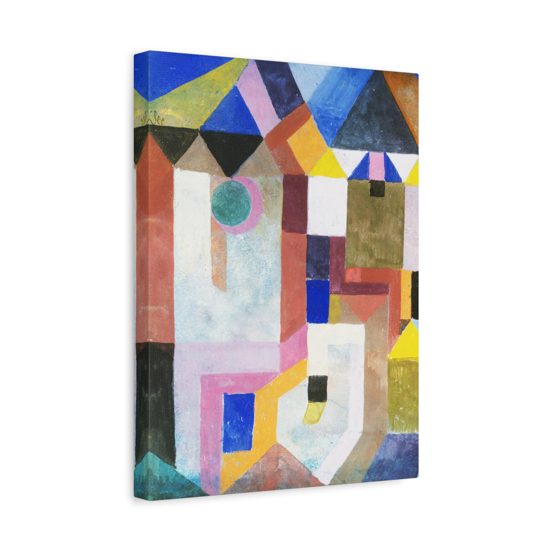 Paul Klee - Colorful Architecture - Canvas Print