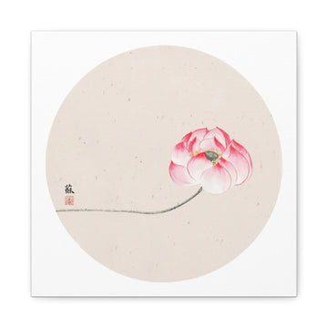 Chinese Lotus Style B - Canvas Print