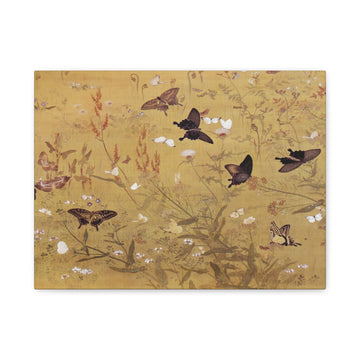 Butterfly Garden - Canvas Print