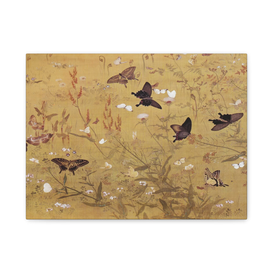 Butterfly Garden - Canvas Print