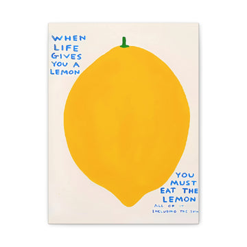 When Life Gives You a Lemon - Canvas Print