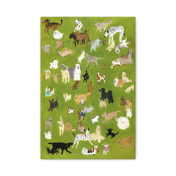 Dog Park - Canvas Print