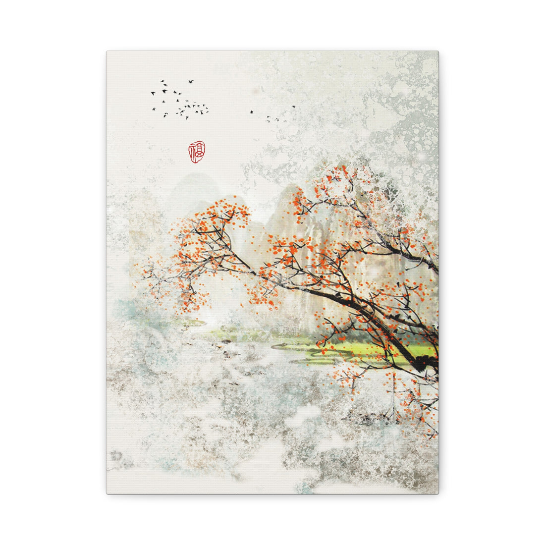 Jiang Nan in the Dream Style B - Canvas Print