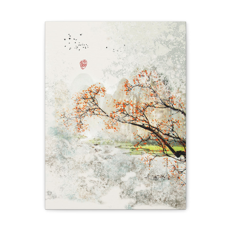 Jiang Nan in the Dream Style B - Canvas Print
