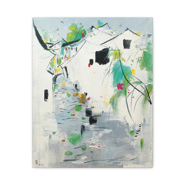 Miss Hometown - Wu Guanzhong - Canvas Print