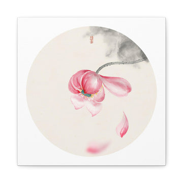 Chinese Lotus Style A - Canvas Print