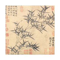 Bamboos Ink and Wash Painting - by Zan Ni