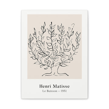 Matisse - The Plane Tree - Canvas Print
