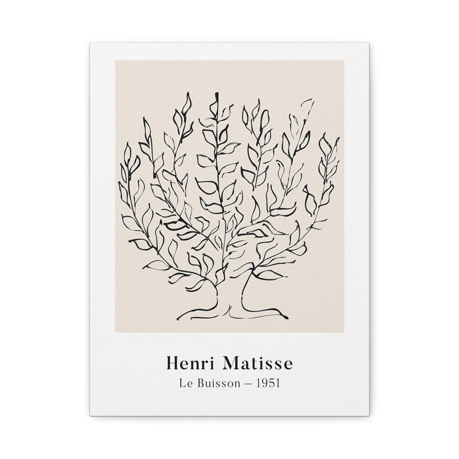 Matisse - The Plane Tree - Canvas Print
