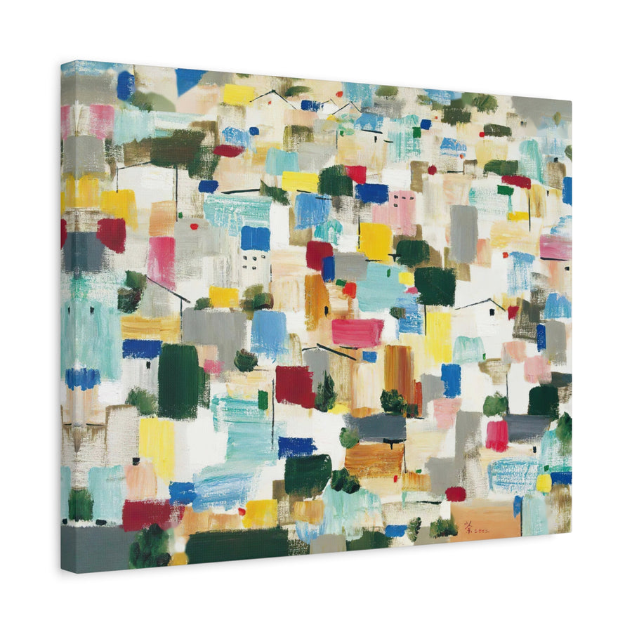 Love in the City - Wu Guanzhong - Canvas Print
