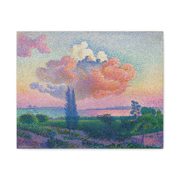 Henri-Edmond Cross - The Pink Cloud - Canvas Print