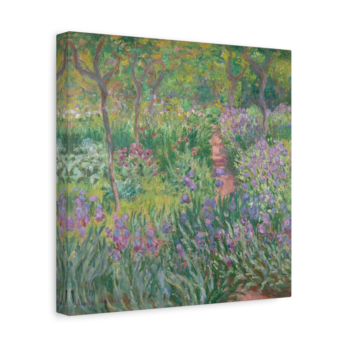 Monet - The Artist's Garden at Giverny - Canvas Print