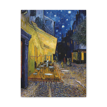 Terrace of a Café at Night - Van Gogh - Canvas Print