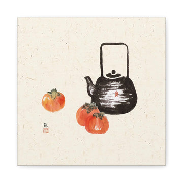 Zen Tea Style A - Canvas Print