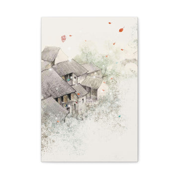 Jiang Nan in the Dream Style A - Canvas Print