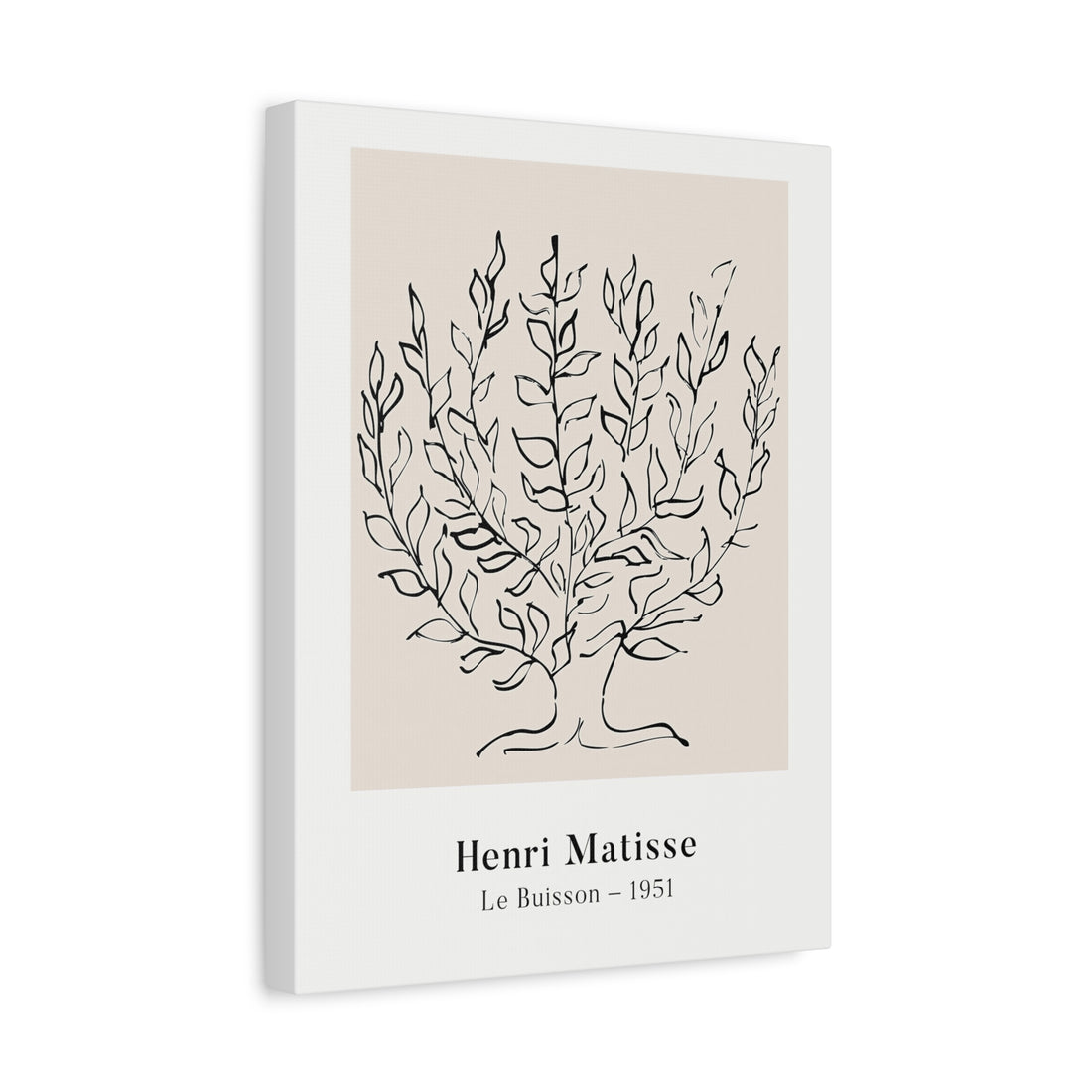 Matisse - The Plane Tree - Canvas Print