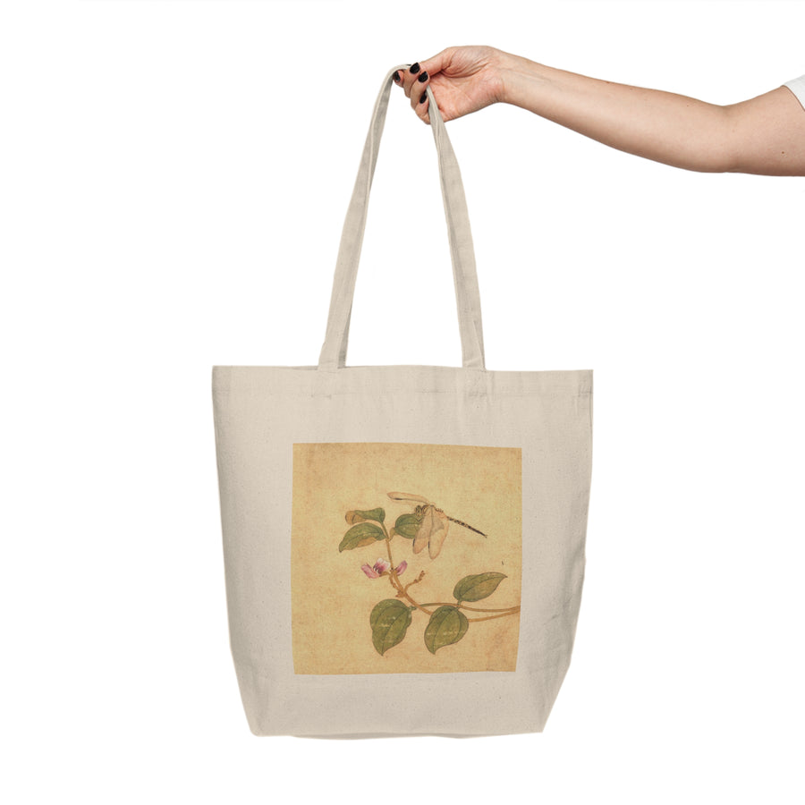 Dragonfly - Cotton Canvas Tote Bag