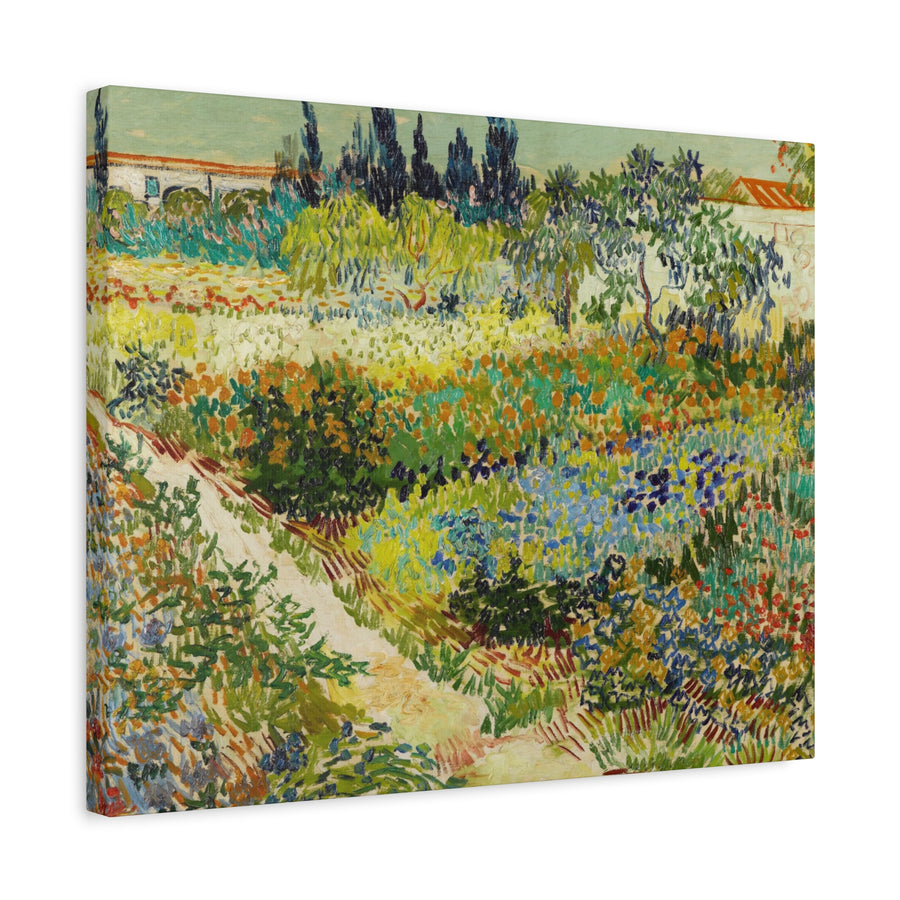 Garden at Arles - Van Gogh - Canvas Print