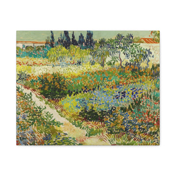 Garden at Arles - Van Gogh - Canvas Print