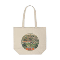 Dream of the Red Chamber - Tour of the Grand View Gardens - Cotton Canvas Tote Bag