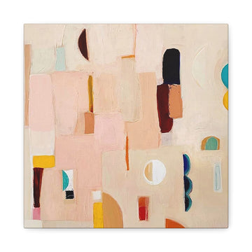 Morandi Abstract Painting Style A - Canvas Print