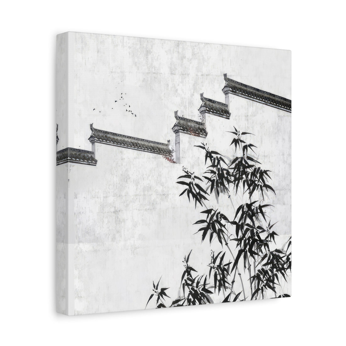 Hui Style Dwellings - Canvas Print