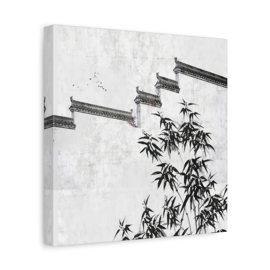 Hui Style Dwellings - Canvas Print