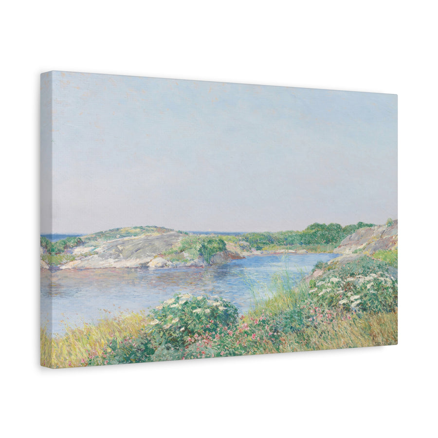 Frederick Childe Hassam - The Little Pond, Appledore - Canvas Print