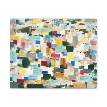 Love in the City - Wu Guanzhong - Canvas Print