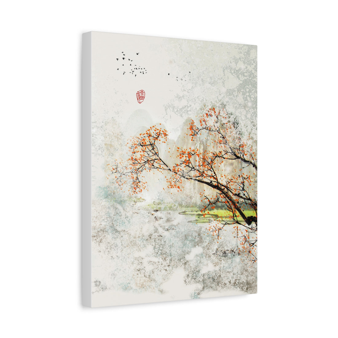 Jiang Nan in the Dream Style B - Canvas Print