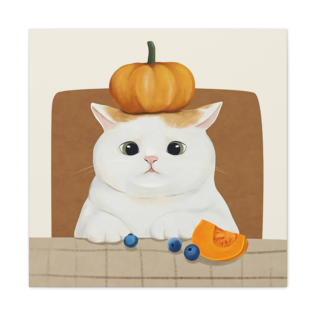 Pumpkin and Cat