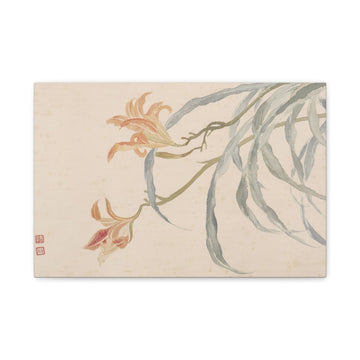 Daylily - Shouping Yun - Canvas Print