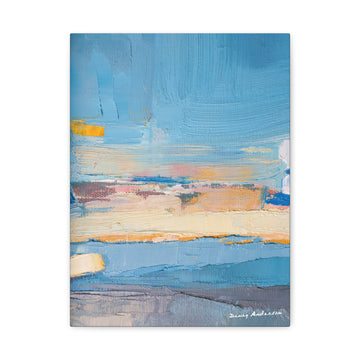 La Mer Au Coucher Du Soleil - Canvas Print
